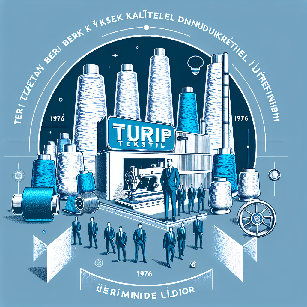 turip tekstil 1976dan beri yuksek kaliteli endustriyel dikis ipligi uretiminde lider