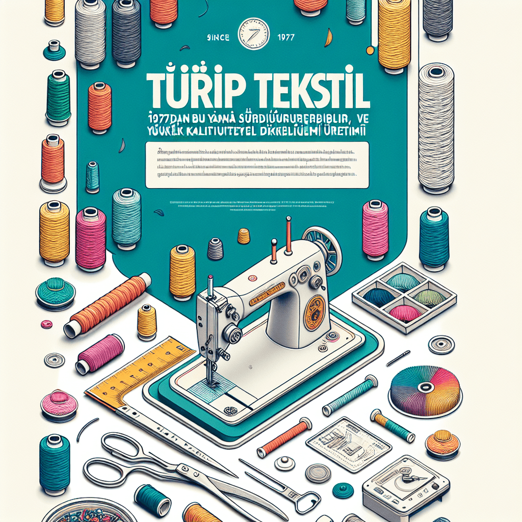 turip tekstil 1976dan bu yana surdurulebilir ve yuksek kaliteli endustriyel dikis ipligi uretimi