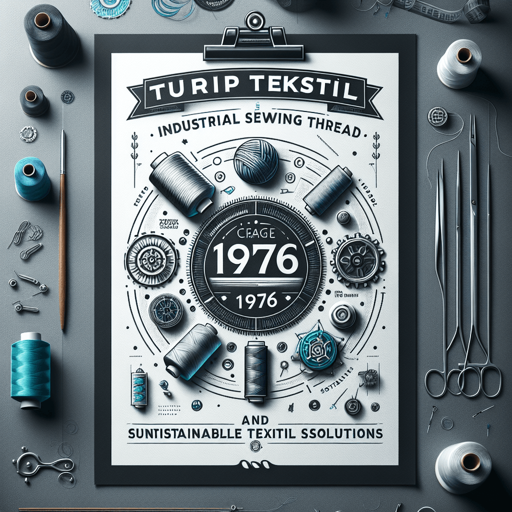 turip tekstil 1976dan beri endustriyel dikis ipligi ve surdurulebilir tekstil cozumlerinde lider