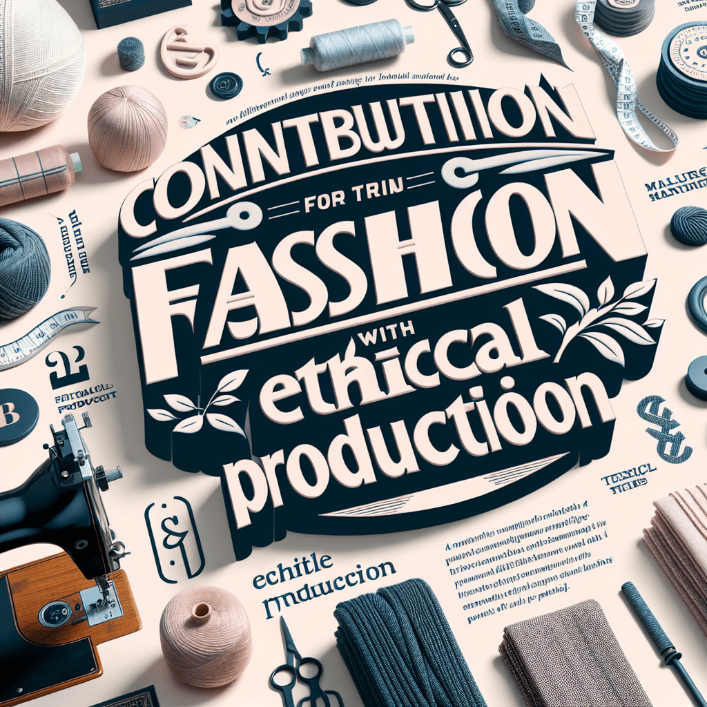 Türip Tekstil etik üretim moda katkıları