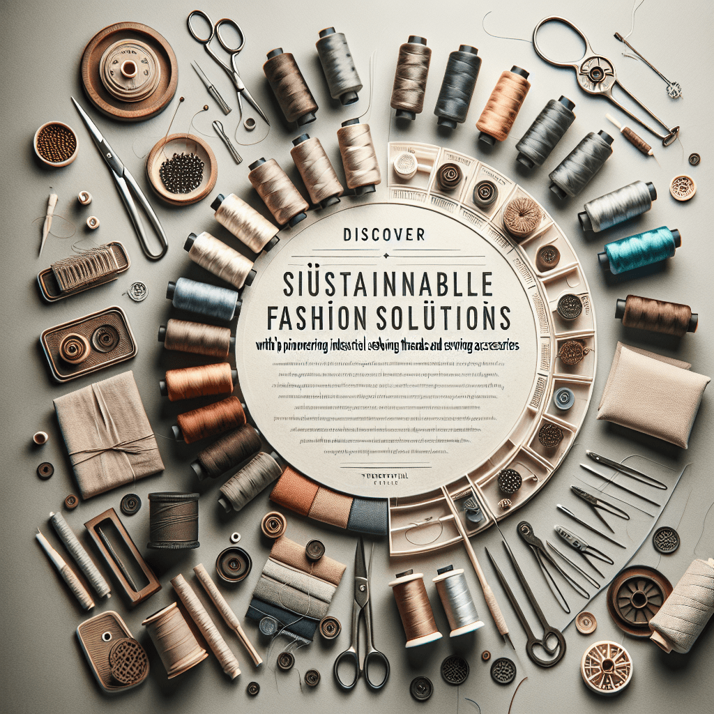 Türip Tekstil'in Öncü Endüstriyel Dikiş İplikleri ve Tekstil Aksesuarları ile Sürdürülebilir Moda Çözümlerini Keşfedin