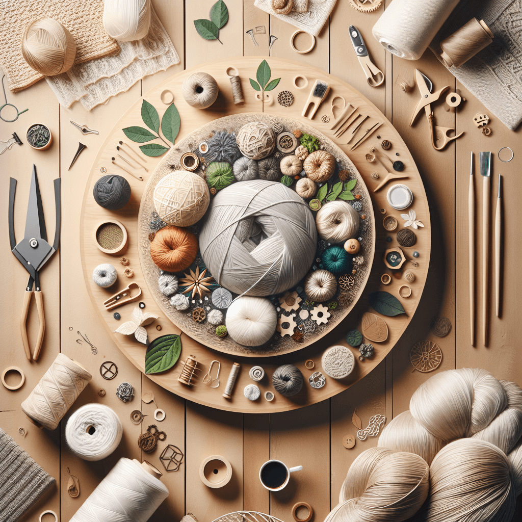 Türip Tekstil'in çevre dostu organik ve geri dönüştürülmüş iplikleri